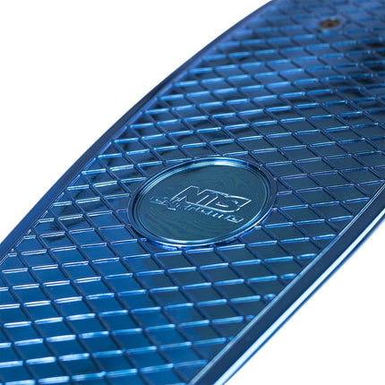 Pennyboard Skateboard, Blue, Electrostyle Design