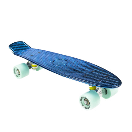 Pennyboard Skateboard, Blue, Electrostyle Design