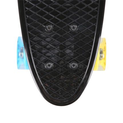 Pennyboard Skateboard, Classic Black, Durable Design