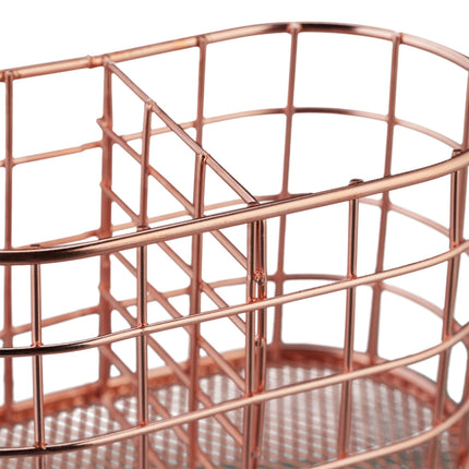 Pen shaft 2 compartments rose gold