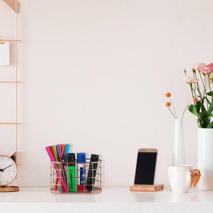 Pen shaft 2 compartments rose gold