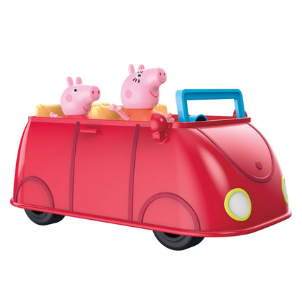 Peppa Pig Playset Family Red Car