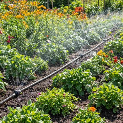 Perforated Garden Irrigation Hose – Flat Spray Design