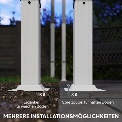Pergola 3x4 m with Retractable UV30+ Canopy, Beige