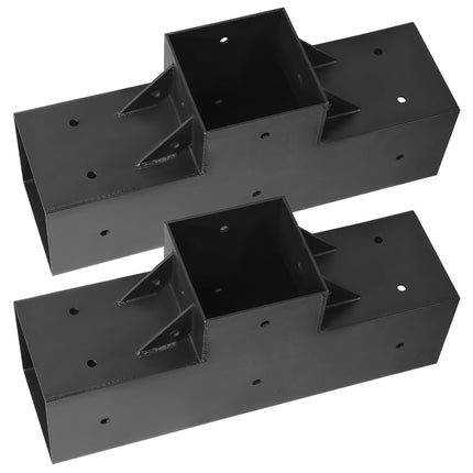 Pergola Brackets 2-Pack, T-Shape 4x4, With Screws