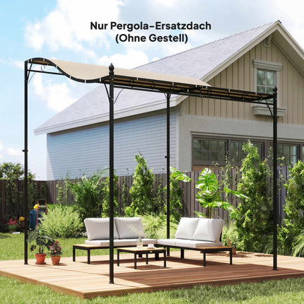 Pergola Replacement Canopy, 3x3m, Water-Resistant Polyester