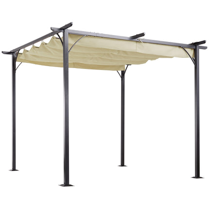 Waterproof aluminum gazebo roof 3x3m, UV protected roof