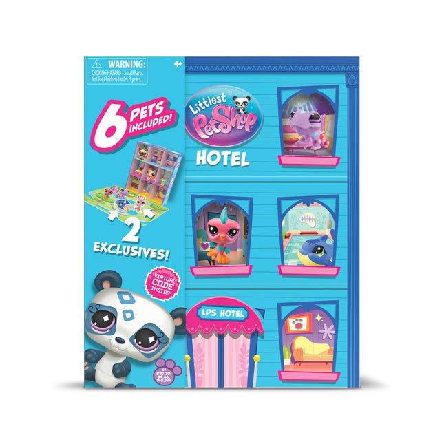 Pet Hotel Playset with Accessories for Littlest Pet Shop