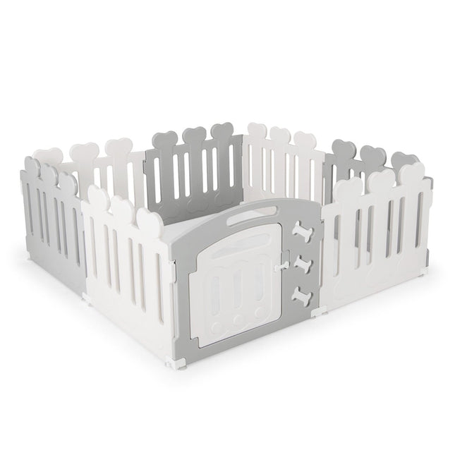Pet Playpen, 8-Panel, HDPE, Indoor/Outdoor, 35cm Height