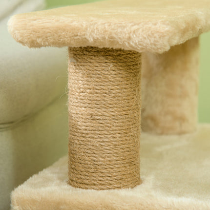 Adjustable pet stairs with sleeping cave - cat and small dog ramp