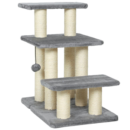 Pet Stairs, 3 Steps, 54 cm, Sisal Scratch Posts