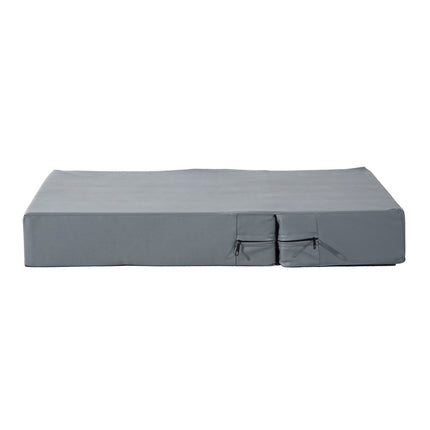 Foldable 2-Step Pet Stairs for Cats and Dogs, Grey, 45x39x20cm