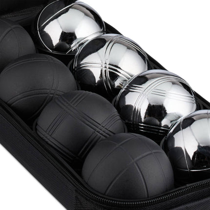 Petanque Boules Set, 8 Balls with Carrying Bag