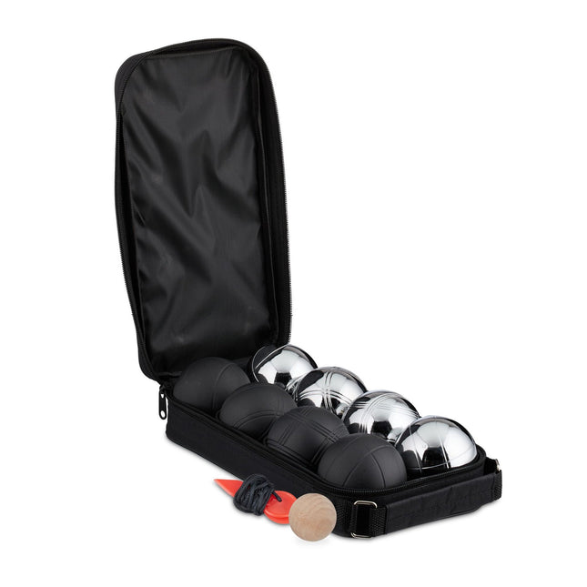 Petanque Boules Set, 8 Balls with Carrying Bag