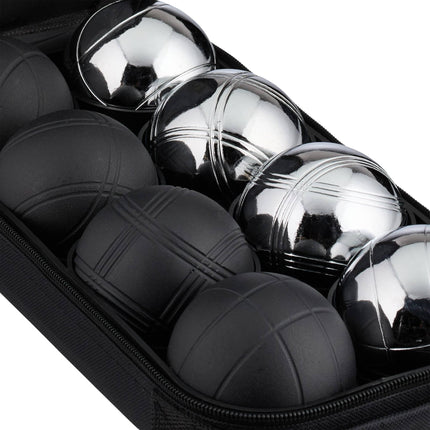 Petanque Boules Set, 8 Balls with Carrying Bag