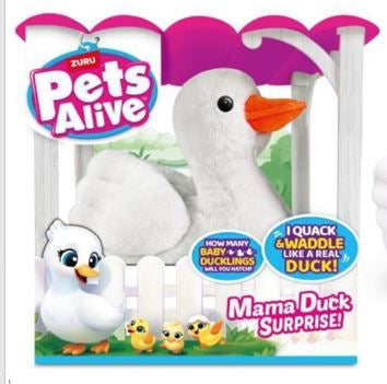 Pets Alive Playset Mama&Baby Surprise Ducks