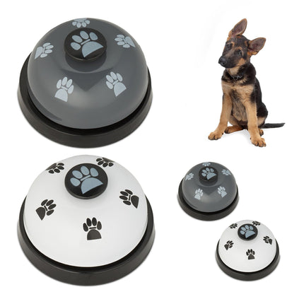 Pet training bell, set of 4