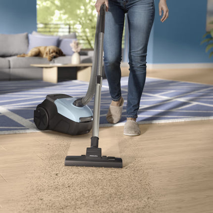 Philips 1000 Series Bagged Vacuum Cleaner 750 W, HEPA Filter, 12 m Reach