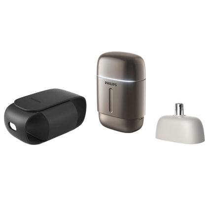 Philips 700 Series Compact Electric Shaver Wet & Dry, Nose Trimmer, Qi Charging