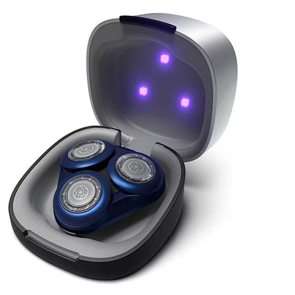 Philips Shaving UV Cube, UV-C Cleaner for Shaver Heads, 3 UV-C LEDs, 275 nm