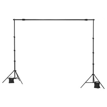 Photo Backdrop Stand Kit, Adjustable 7x10 ft, Portable