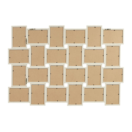 Photo frame with collage for 24 photos