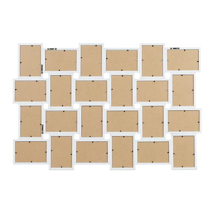 Photo frame with collage for 24 photos