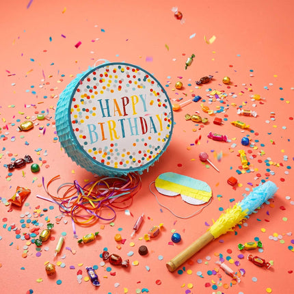 Piñata Party Set, 3-Piece With Bat and Blindfold