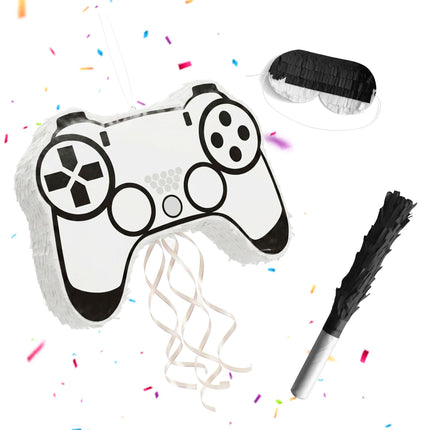 Piñata Party Set – Stick and Blindfold Mask Included
