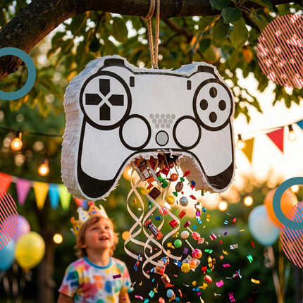 Piñata Party Set – Stick and Blindfold Mask Included