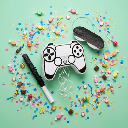 Piñata Party Set – Stick and Blindfold Mask Included