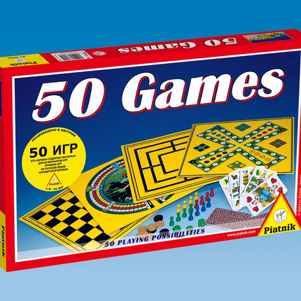 Piatnik Board Game Set 50 Games
