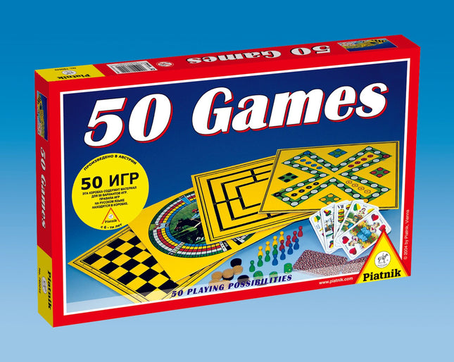 Piatnik Board Game Set 50 Games