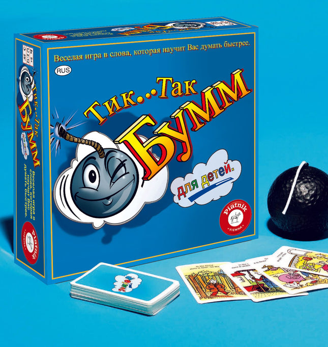 Piatnik Board Game Tik Tak Bomb Junior (In Russian Lang.)