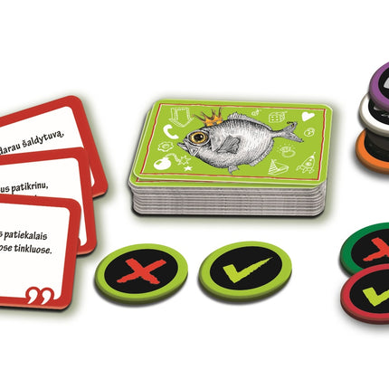 Piatnik Game Wonderfully Wierd (In Lithuanian Lang.)