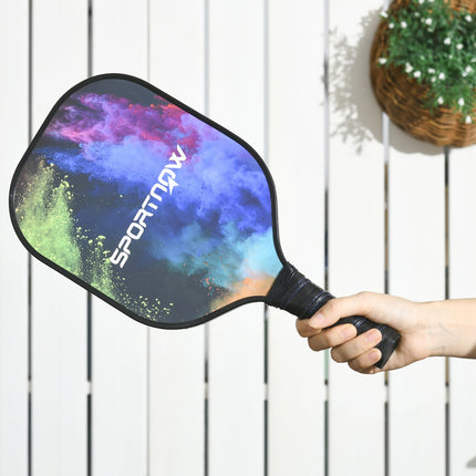 Pickleball Racket Set with 2 fiberglass paddles & bag