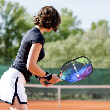 Pickleball Racket Set with 2 fiberglass paddles & bag