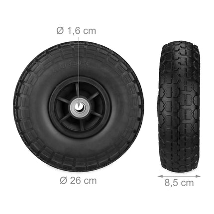 Pick-up wheels PU set of 4 4.10/3.50-4