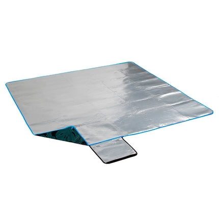 Picnic Mat 200x200 cm, PE Aluminum, Foldable