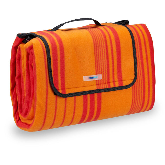 Picnic blanket 200 x 200 cm striped