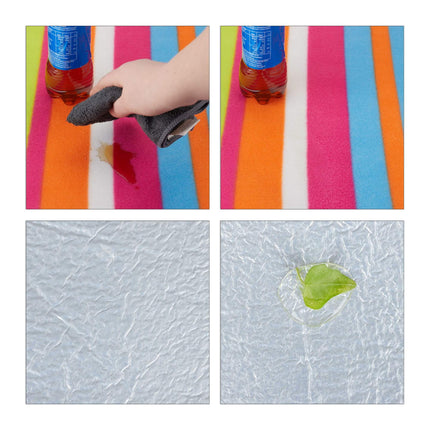 Picnic blanket 200 x 200 cm striped