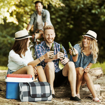 Picnic blanket 300 x 200 cm checkered