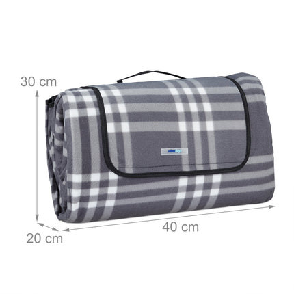 Picnic blanket 300 x 200 cm striped