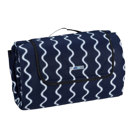 Picnic blanket 300 x 200 cm wave pattern