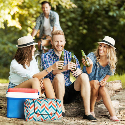 Picnic blanket 300 x 200 cm zigzag