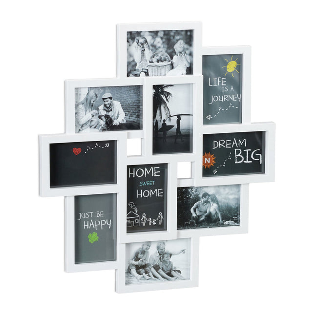 Picture frame collage 10 pictures