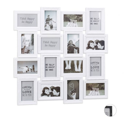 Picture frame collage 16 pictures