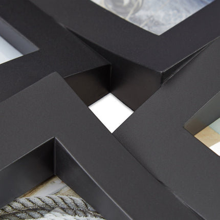 Picture frame for multiple photos