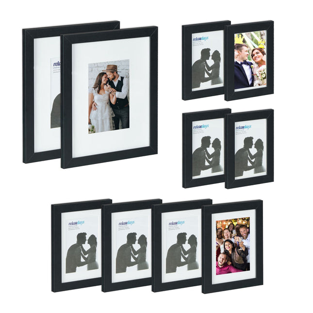 Picture frame set of 10