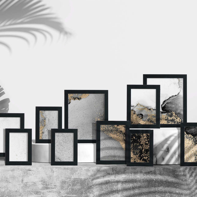 Picture frame set of 10